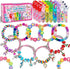 leitait 24 Pack Bracelet Wands,Charm Bracelet Jewelry Making Kit,Arts Crafts for Kids,Unicorn
