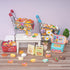 180 Pcs Dollhouse Miniature Kitchen Accessories Shopping Cart Basket Mini Food Drinks Dollhouse Store Grocery
