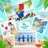 60 3-8 Set, Summer Pool Party Favors Beach Party Favors - PCS Pool Toys For Kids Ages Beach Balls Bulk, Sand Bucket