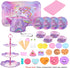 Auney Set 36pcs, Tea Toys for Girls Unicorn Tea Party Toy Pretend Play Toddler Toys, Girls Toys for Birthday Including