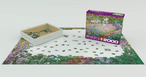 EuroGraphics Puzzle The Artist's Garden by Claude Monet (2000 Piece) (8220-4908)