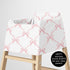 Sweet Jojo Designs Baby Car Seat Cover (Pink Bows) for Girls, Infant Multipurpose Nursing, Breastfeeding, High Chair