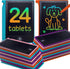 Mini LCD Writing Tablet for Kids | 24 Pack 4.5 Inch Mini Drawing Board | Fun Educational Gift for Sketching and Doodling