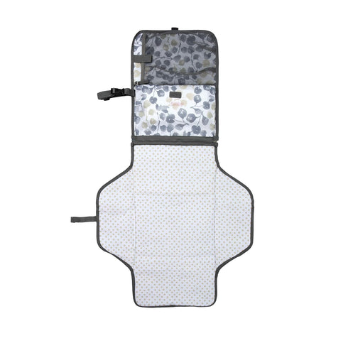Nuby Travel Baby Changing Pad with Quick Clean Floral Design