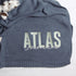 Personalized Baby Blanket, Embroidered Name, Knit Baby Blanket, Newborn Baby Gift, Swaddle