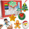 Move2Play, Crafty Moms, Christmas Craft Kit | Air Dry Clay Kit |