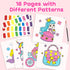 Sets 3-5 4-8 ZIZZ Paint with Water Coloring Books for Toddlers, Princess Watercolor Painting for Kids Ages Years Old