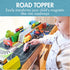 Pack 40PCs Set 3+, Set Learn & Grow Magnetic Tiles Road Expansion - Road Toppers for Cars, STEM Learning & Building Toy
