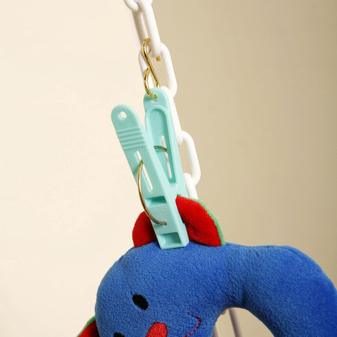 Dreambaby Toy Chain Organizer with Clips, Baby Plush Holder, Model L692