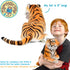 17 Inch TigerHart Arrow The Tiger - Squeeze Me! - Stuffed Animal Plush