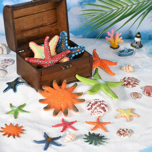 14 Set Summer Swimming Set, Swimming ZAUGONTW Pieces Diving Starfish Pool Toy, Colorful Starfish Diving Toys Starfishs