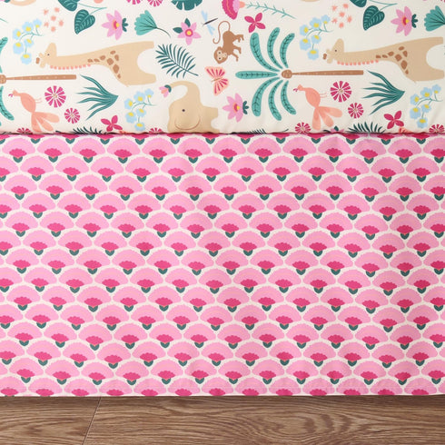 5 Set Set The Peanutshell Piece Baby Crib Bedding for Girls - Newborn, Infant & Toddler Nursery Bed Decor with Fitted