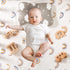 Organic Wooden Baby Rattle Toy - Montessori Rattle Roller, Waldorf Inspired Grasping Toddler Toys