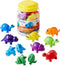 Learning Resources Snap-n-Learn Matching Dinos - 18 Pieces, Toddler Fine Motor Toys, Counting & Sorting