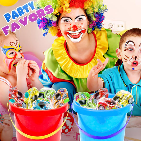 100 Buauty Pcs Toy Cars Mini Pull Back Cars, Party Favors for Kids, Small Racing Car Carnival Prizes Classroom Rewards