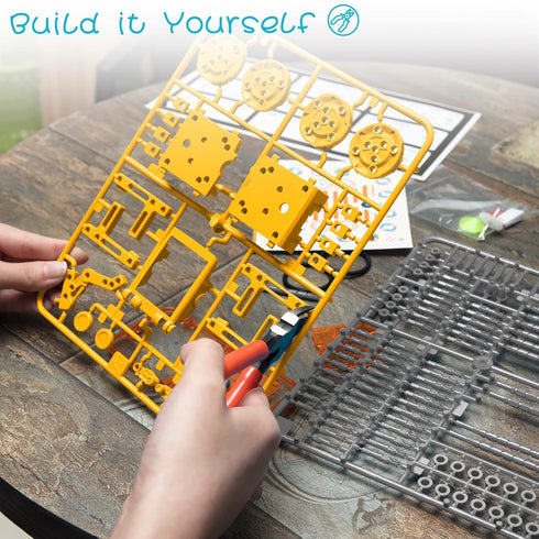 14-in-1 Solar Robot Kit - STEM Projects for Kids Age 8-12, Educational DIY Solar Power Building Toy