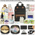 Diaper Bag Backpack for Women, Large Capacity with Insulated Pockets, Multifunctional Baby Bags for Mama Maternity