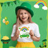 Fullhawl 24 Sets 24 24 Supplies(24, St. Patrick's Day Puzzles Color Your Own Puzzles DIY Jigsaw Crafts with Stackable