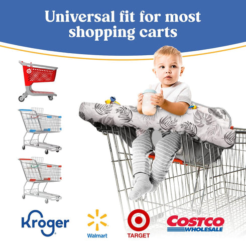 Set Diaper Bag & Shopping Cart Cover for Babies
