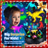 COOLNIGHT Kids,93 Lighting+3 Projector,Remote+Dimmable Projector,360 4 Night Light for Films Kids Night Light Star