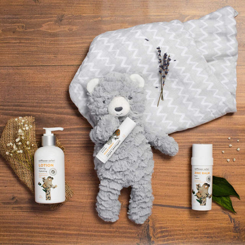 Safflower Safari Baby Zinc Balm Stick - All Natural Butt Cream, Mess Free Diaper Rash Cream, Treat & Prevent Diaper