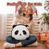 Set 4 Panda Plush, Stuffed Animal with Baby Pandas, Soft Stuffed Toy Pillow, Cute Birthday for Kids Boys Girls