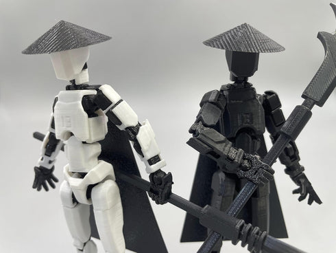 SANSGOUP 13 Set 3D T13 Lucky13 Dummy 13 Titan Action Figure (Assembly Completed), Printed Multi-Jointed Movable Mobile
