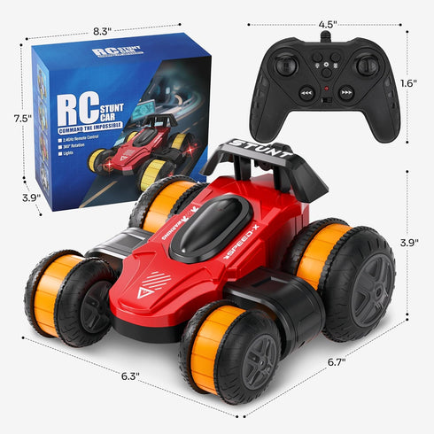 360 3-16, 4WD High Speed Remote Control Drift Car for Kids, Degree Rotating Deformation Stunt RC Cars for Boys