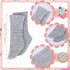 6 Pairs Mini Doll Socks, Baby Clothes Accessories for Dolls Female Figure (Cute Color, 3 Inches)
