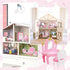 20 Pieces Doll House Furniture and Accessories Set, Mini Dollhouse Furniture 1:12 Scale Bedroom Living Room Bathroom