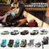 1 Pack 600D 2 Bacgnyer Car Seat Protector, Carseat Seat Protectors with Thick Padding and Non-Slip Backing, Waterproof