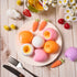 12pcs JOYIN Easter Eggs Squishy Toy Bunny Chicks, Cute Rabbits,Chicks Hide in Broken Eggs, Squishy Toy Stress Relief