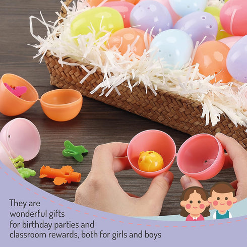 Mr. Pen Fillable Easter Eggs, 48 Pack Bright Color Plastic Eggs for Easter Egg Hunts