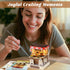 Flever Dollhouse Miniature DIY House Kit Creative Room with Furniture for Romantic Artwork Gift (Revolving Food House)