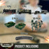 Set 4-8 2-4 USA Electric Express Train for Kids Ages - Military Toy Polar Train Model with Helicopter, Tank, Soldiers