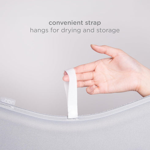 Ubbi Stingray Sink Bather for Baby, Soft Baby Bath Cushion, Newborn Essential