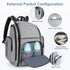 Backpack, 4 Mancro Diaper Bag Large Multifunction Waterproof Travel Baby Changing Bag for Dad Mom with Insulated