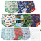 EZ Moms 10 Packs Reusable Potty Training Underwear for Boys Double Absorption