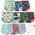 EZ Moms 10 Packs Reusable Potty Training Underwear for Boys Double Absorption