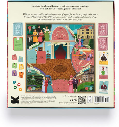 The Jane Austen Game - An Immersive Boardgame to Play as Your Favorite Austen Heroine