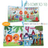 Baby Books Toys Gifts, Touch and Feel Cloth Crinkle Books for Babies, Early Learning Toys for 0-18 Months, 6 PCS