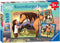 Ravensburger Adventure on Horses 3x49 Piece Jigsaw Puzzle Set for Kids - 08068, Unique Pieces Fit Perfectly.
