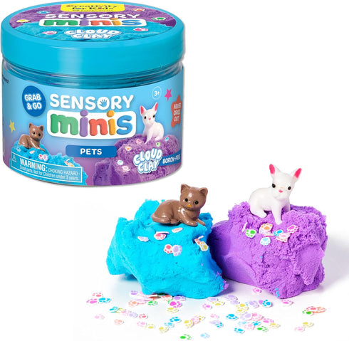 Creativity for Kids Sensory Minis Pets Kit | Cloud Clay Sensory Toy