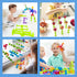 48 Piece Suction Cup Construction Set – Silicone Building Blocks Bath Toys for Kids Ages 1-3