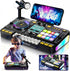 Kids DJ Mixer Board Controller Toy Set with Turntable, Piano Keys, Microphone