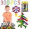 STEM Building Toys - 300 PCS Educational Discs Sets, Interlocking Building Blocks for Toddler and Kindergarten