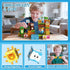 Zerxpho 60PCS Set, 3+ Mini Magnetic Building Cubes Adventure-themed Magnetic Blocks, Portable Magnetic Travel Blocks