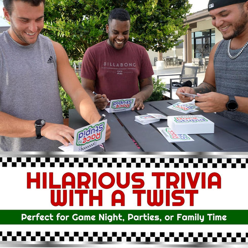 Trivia Card Game Family Games for Adults & Teens, Hilarious Party Games for Family Game Night Fun, Educational