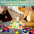 Coopay 2000 Pieces Plastic Poker Chips - 10 Colors, 1 Inch Bingo Chips for Poker and Math Practice.