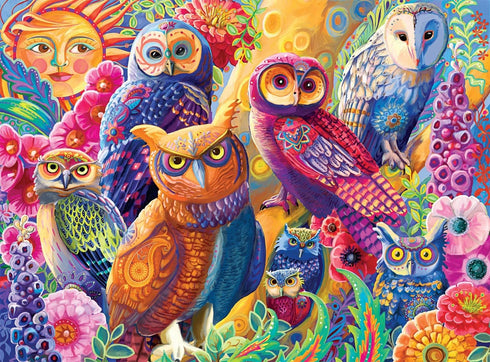 Buffalo Games - Laura Audi - Owl Autonomy - 1000 Piece Jigsaw Puzzle for Adults - 26.75 x 19.75